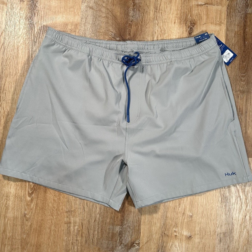 NEW HUK Men's 2XL Pursuit Volley 5.5" Swim Shorts